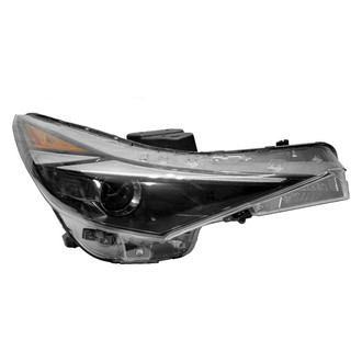 Replace® - Passenger Side Replacement Headlight (CAPA Certified)