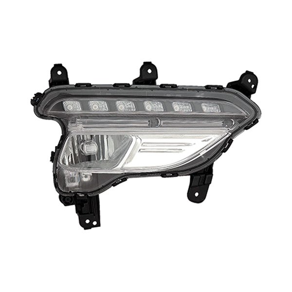 Replace® - Driver Side Replacement Fog Light, Hyundai Santa Fe