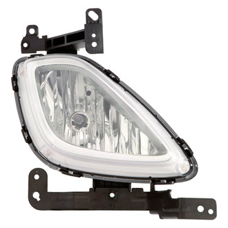 Replace® - Passenger Side Replacement Fog Light (CAPA Certified)