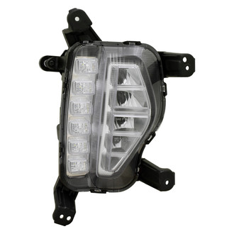Replace® - Passenger Side Replacement Fog Light (CAPA Certified)