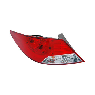 Replace® - Driver Side Replacement Tail Light (CAPA Certified)