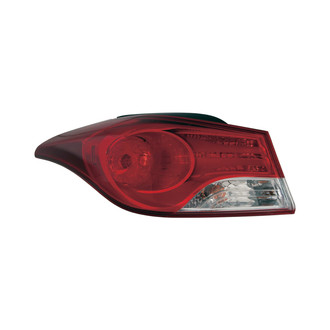 Replace® - Driver Side Outer Replacement Tail Light (CAPA Certified)