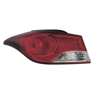 Replace® - Driver Side Outer Replacement Tail Light (CAPA Certified)