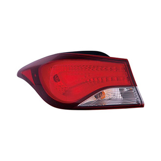 Replace® - Driver Side Outer Replacement Tail Light (CAPA Certified)