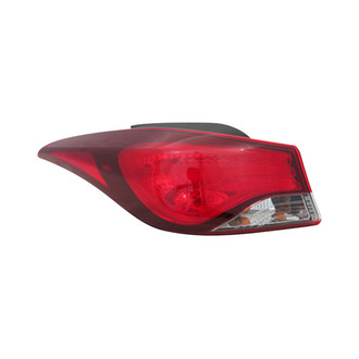 Replace® - Driver Side Outer Replacement Tail Light (CAPA Certified)