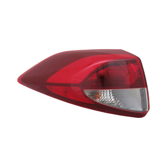 Replace® - Driver Side Outer Replacement Tail Light (CAPA Certified)