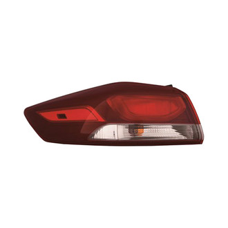 Replace® - Driver Side Outer Replacement Tail Light (CAPA Certified)