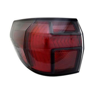 Replace® - Black LED Tail Lights