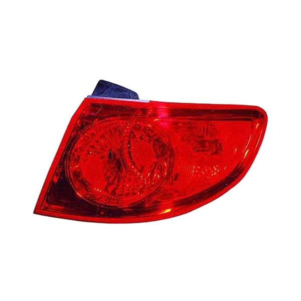 Replace® - Passenger Side Outer Replacement Tail Light, Hyundai Santa Fe