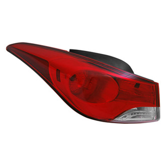 Replace® - Remanufactured OE Passenger Side Outer Replacement Tail Light