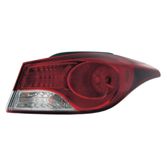 Replace® - Passenger Side Outer Replacement Tail Light (CAPA Certified)