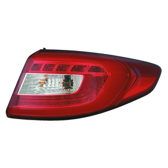 Replace® - Passenger Side Outer Replacement Tail Light (Standard Line)