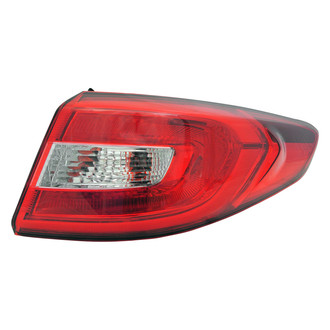 Replace® - Remanufactured OE Passenger Side Outer Replacement Tail Light