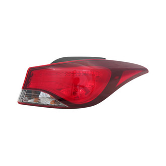 Replace® - Passenger Side Outer Replacement Tail Light (CAPA Certified)