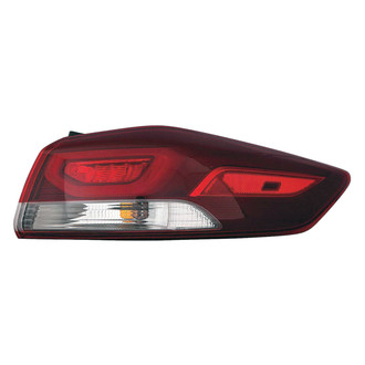 Replace® - Passenger Side Outer Replacement Tail Light (CAPA Certified)