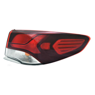 Replace® - Passenger Side Outer Replacement Tail Light (CAPA Certified)
