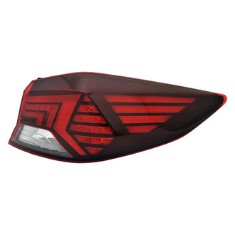 Replace® - Passenger Side Outer Replacement Tail Light (Standard Line)