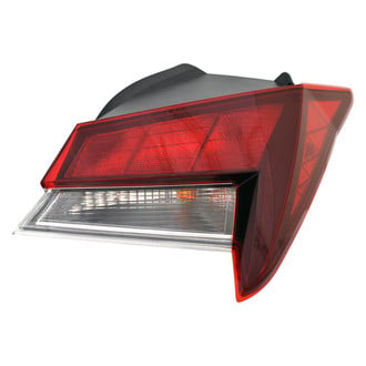 Replace® - Passenger Side Outer Replacement Tail Light (CAPA Certified)