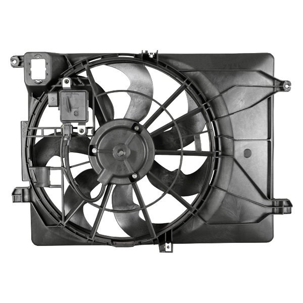 Replace® HY3115155 Dual Radiator and Condenser Fan Assembly