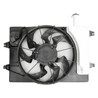 Replace® - Dual Radiator and Condenser Fan Assembly