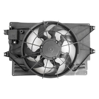Replace® - Dual Radiator and Condenser Fan Assembly