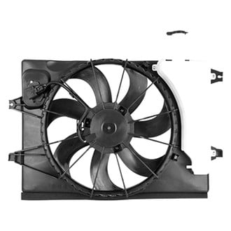 Replace® - Dual Radiator and Condenser Fan Assembly