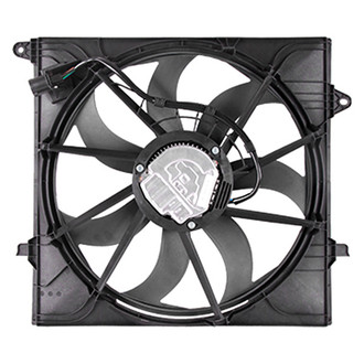 Replace® - Dual Radiator and Condenser Fan Assembly