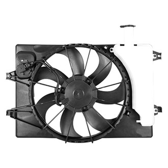 Replace® - Dual Radiator and Condenser Fan Assembly