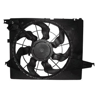 Replace® - Radiator and Condenser Fan Assembly with One Big Fan