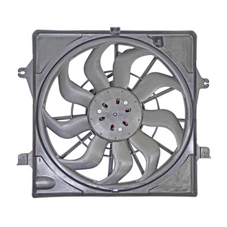 Replace® - Radiator and Condenser Fan Assembly with One Big Fan