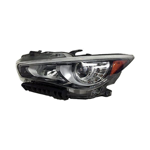 Replace® - Driver Side Replacement Headlight (Brand New OE), Infiniti Q50