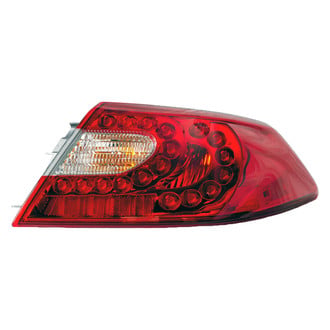 Replace® - Black Factory Tail Lights