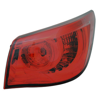 Replace® - Passenger Side Outer Replacement Tail Light (CAPA Certified)