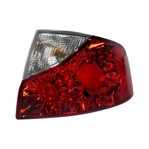 Replace® - Passenger Side Outer Replacement Tail Light Lens and Housing (Brand New OE)