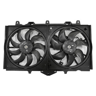 Replace® - Dual Radiator and Condenser Fan Assembly