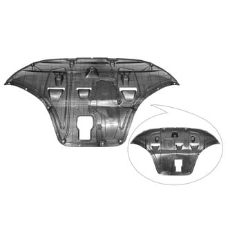 Replace® - Front Forward Engine Splash Shield (CAPA Certified)