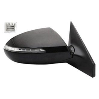 Replace® - Passenger Side Power View Mirror (Non-Heated, Foldaway) (Standard Line)