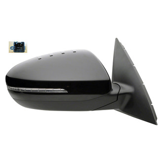Replace® - Passenger Side Power View Mirror (Non-Heated, Foldaway) (Brand New OE)