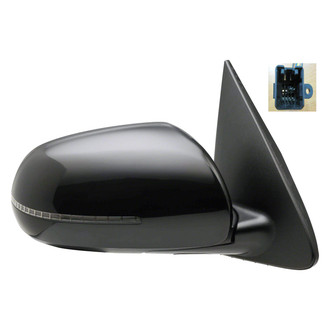 Replace® - Passenger Side Power View Mirror (Heated, Foldaway) (Standard Line)