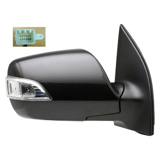 Replace® - Passenger Side Power View Mirror (Heated, Foldaway) (Brand New OE)