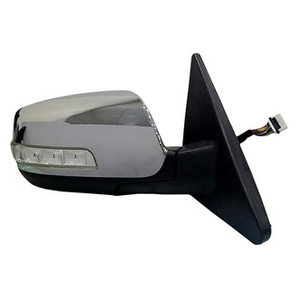 Replace® - Passenger Side Power View Mirror (Heated, Foldaway) (Standard Line)