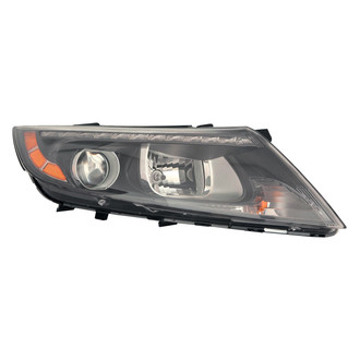 Replace® - Passenger Side Replacement Headlight (CAPA Certified)