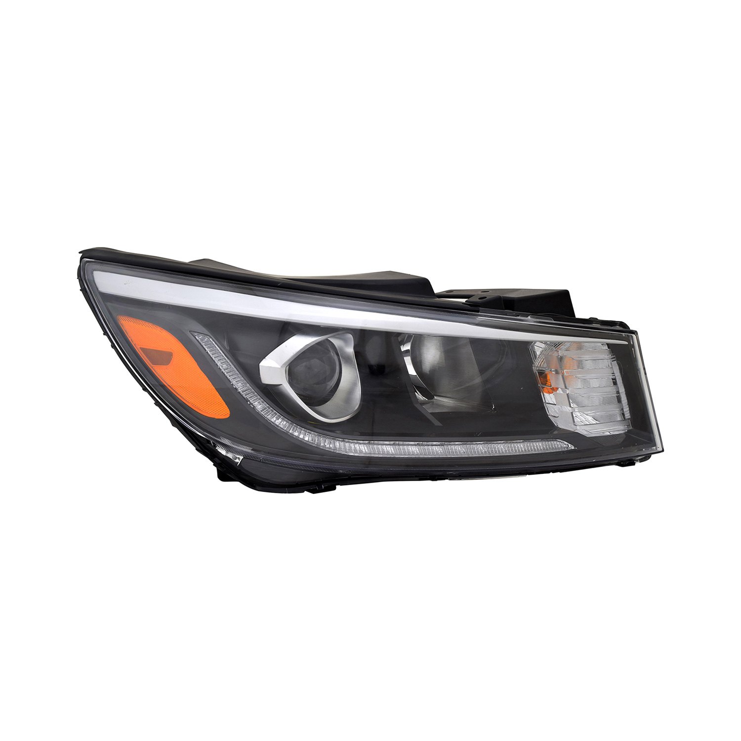 Replace® KI2503233 - Passenger Side Replacement Headlight