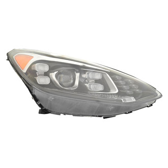 Replace® - Passenger Side Replacement Headlight (CAPA Certified)