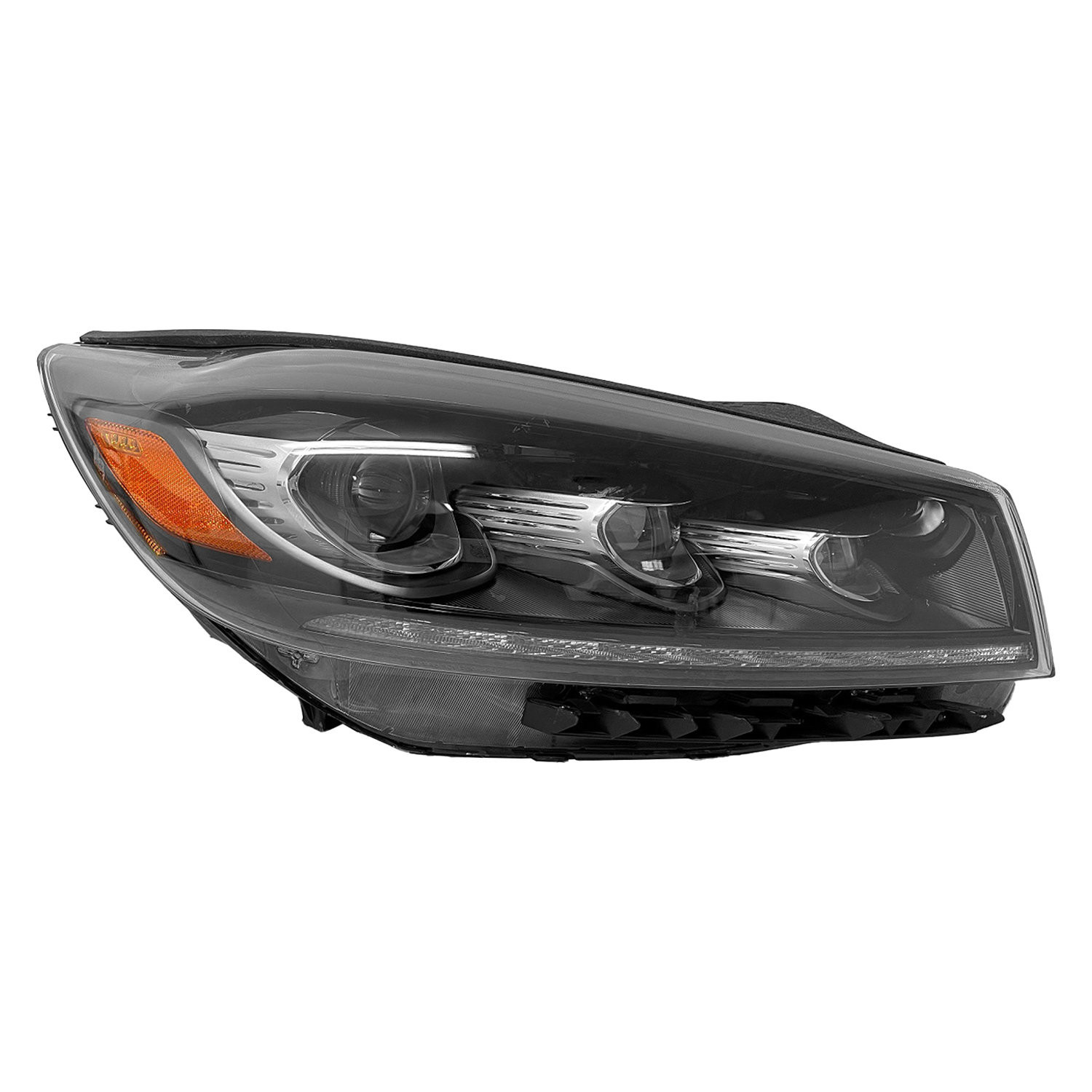 Right Passenger Side Halogen Headlight with LED DRL for 2019-2020 Kia