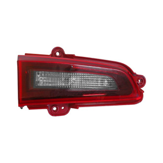 Replace® - Black Factory Tail Lights