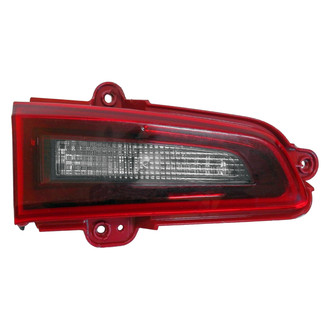 Replace® - Black Factory Tail Lights