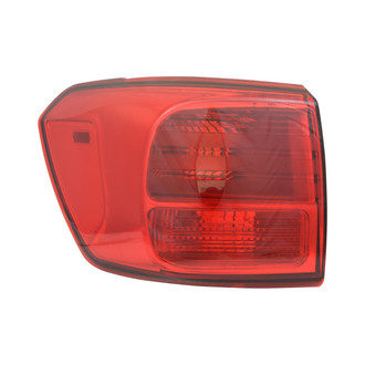 Replace® - Driver Side Outer Replacement Tail Light (CAPA Certified)