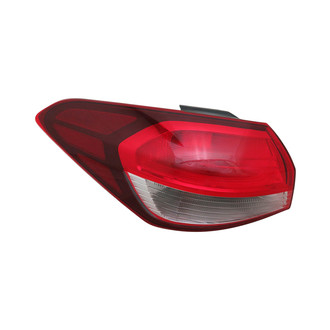 Replace® - Driver Side Outer Replacement Tail Light (CAPA Certified)