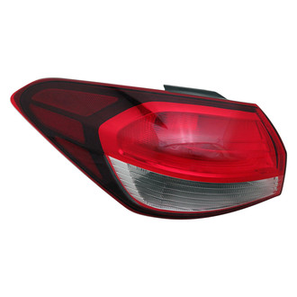 Replace® - Driver Side Outer Replacement Tail Light (CAPA Certified)